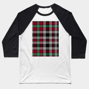 Clan Borthwick Tartan Baseball T-Shirt